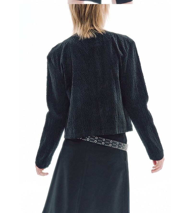 SLIDERLESS ZIP CARDIGAN