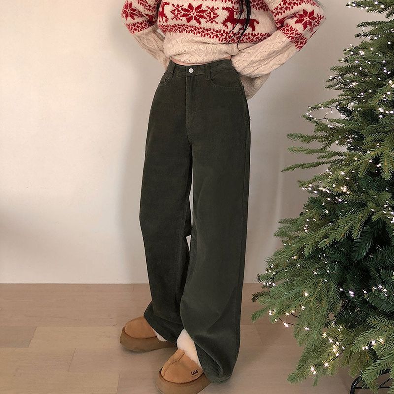[BELLIDE MADE] Diget corduroy wide pants