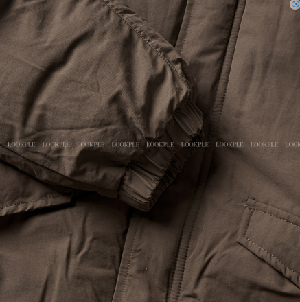 Burnley Curve String Hooded Padding