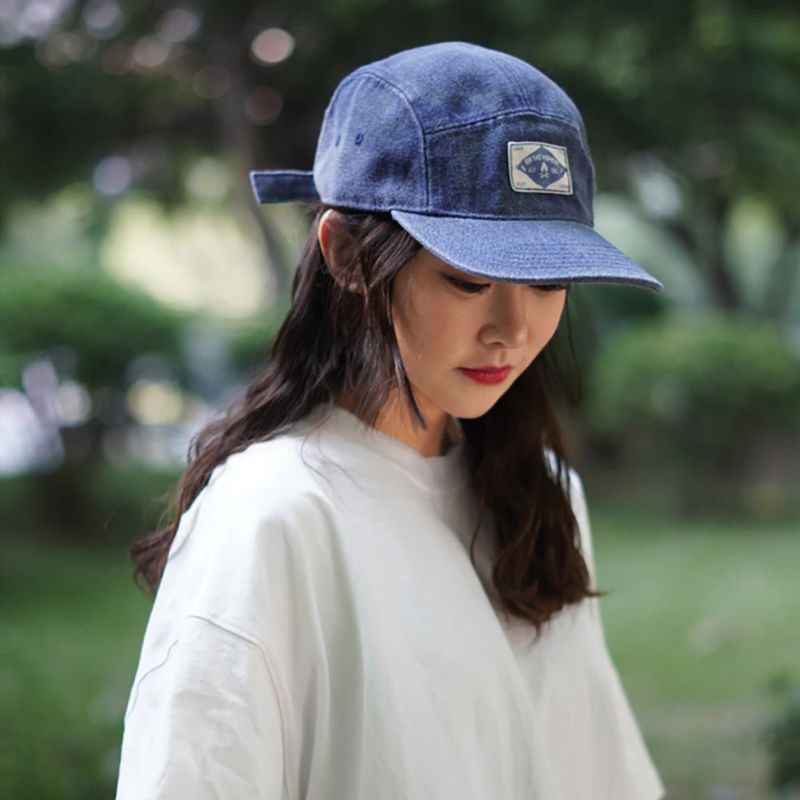 On the Moment Outdoor Washing Denim Camp Cap C3 NAVY