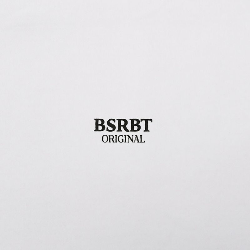 BSR2223FWPO073 MULTI LOGO CREWNECK WHITE