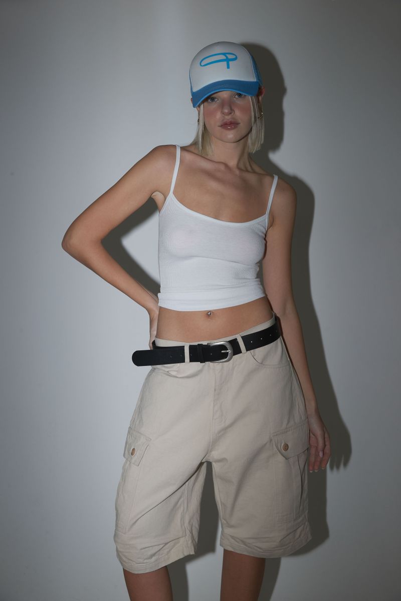BASIC SLEEVELESS WHITE