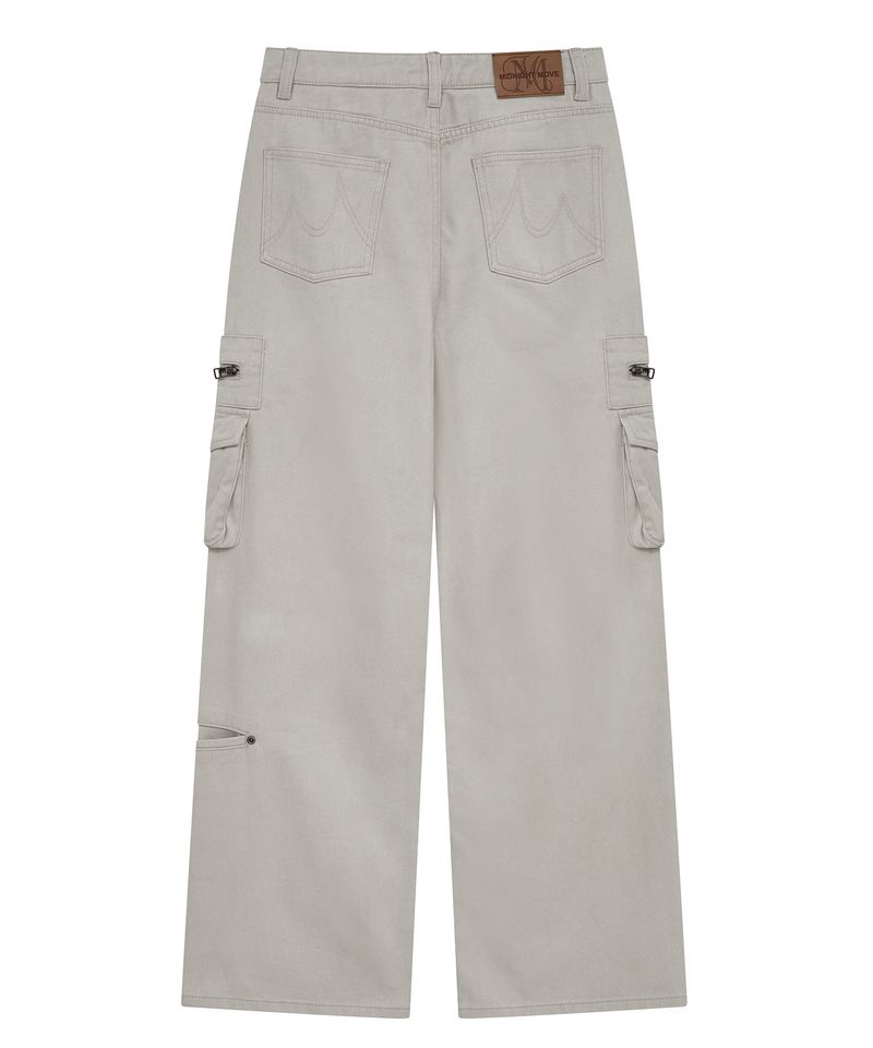zip st pants (ivory)