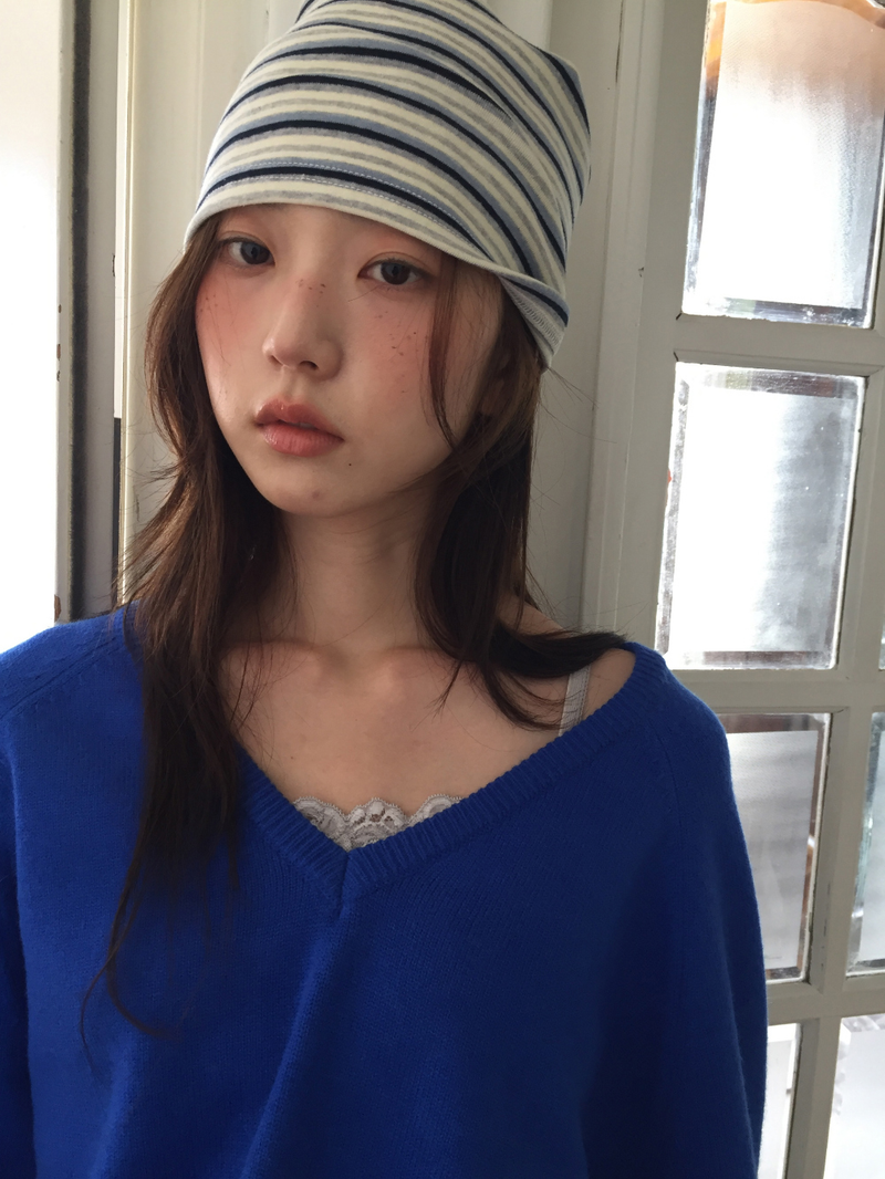Rito Striped Beanie (3color)