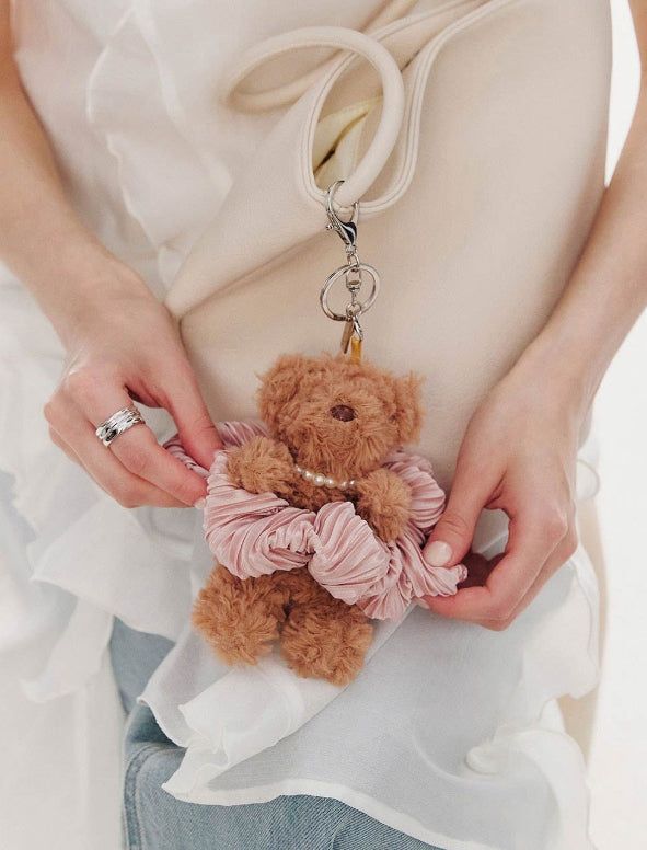 hyeres lor(イエール・ロール)の「26SS★ H-Friends Teddy Bear Keyring(Toys/Key Holders)」
