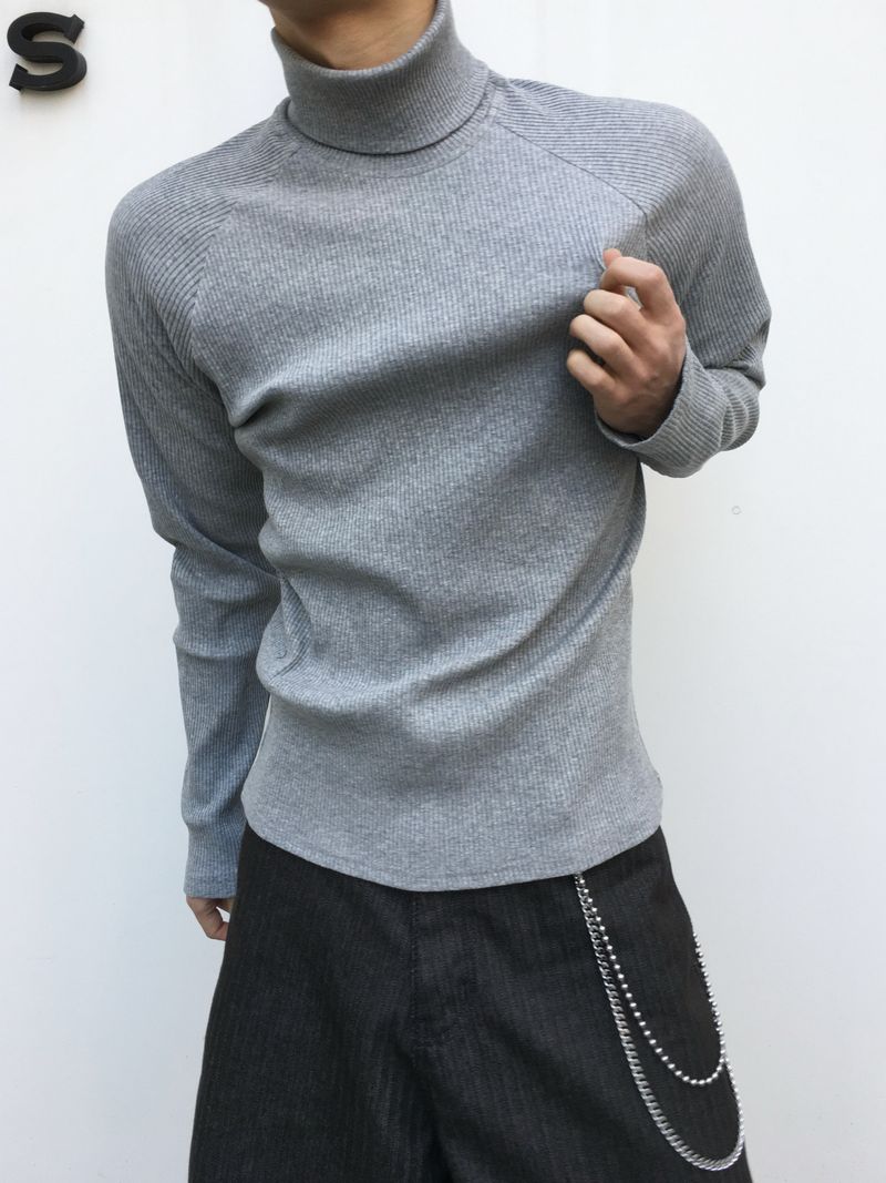 Basic Soft Golji Turtleneck Knit 4C