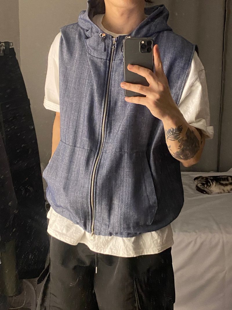 J Denim vest 2C