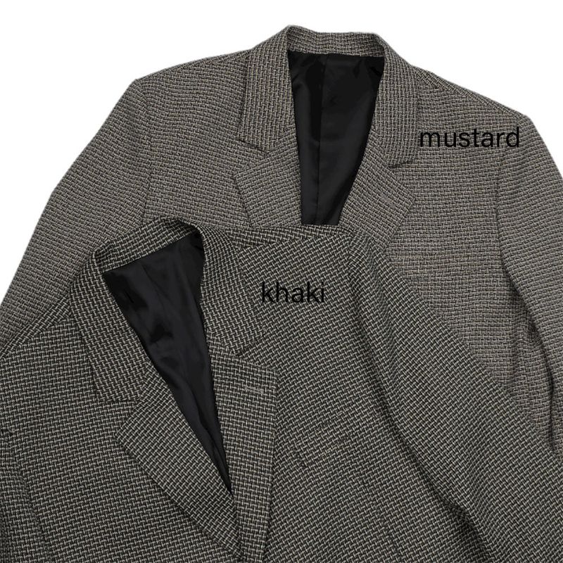 ASCLO Single Tweed Blazer (2color)