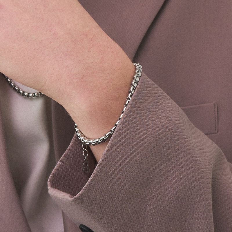 a stainless steel bracelet_CLEF I-DOL NO.1 BRC