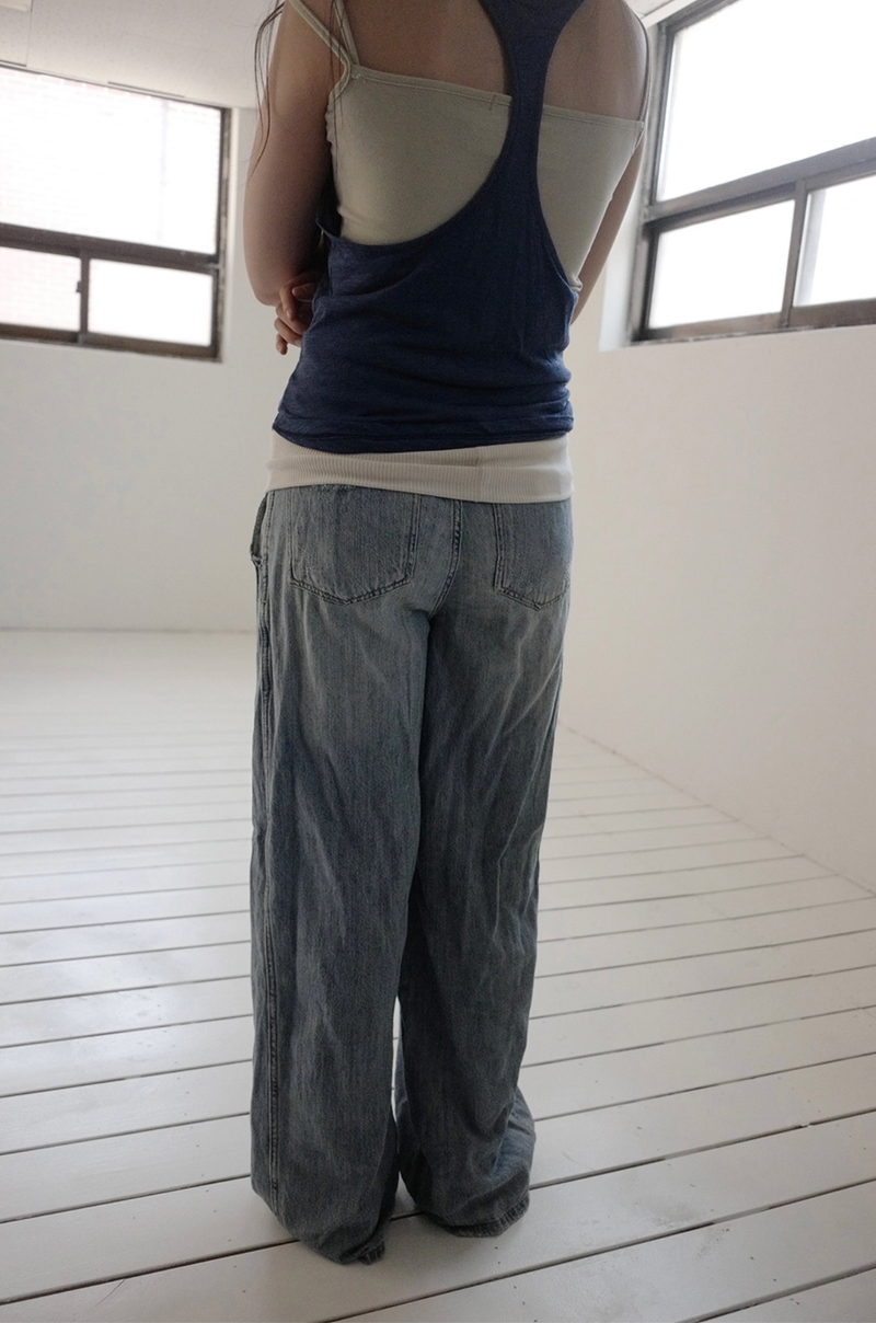 demage banding denim
