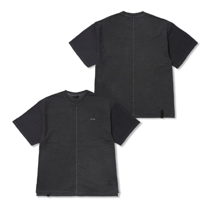 STIGMA(スティグマ)の「Docking Insideout Pigment Oversized Short Sleeves T-shirts Charcoal(Tops)」