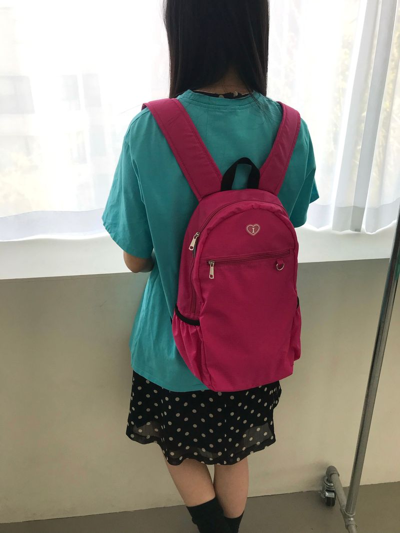 Love walk backpack - Pink