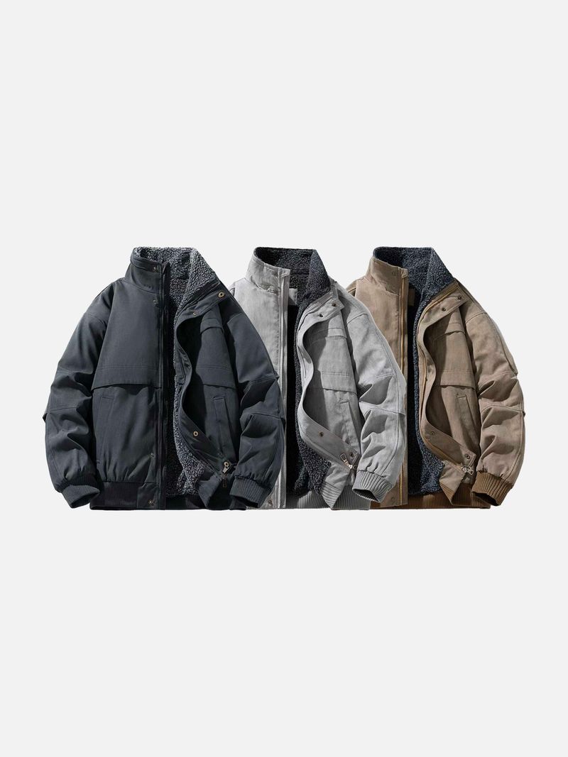 Rium Fleece Cotton Field Jacket 3C