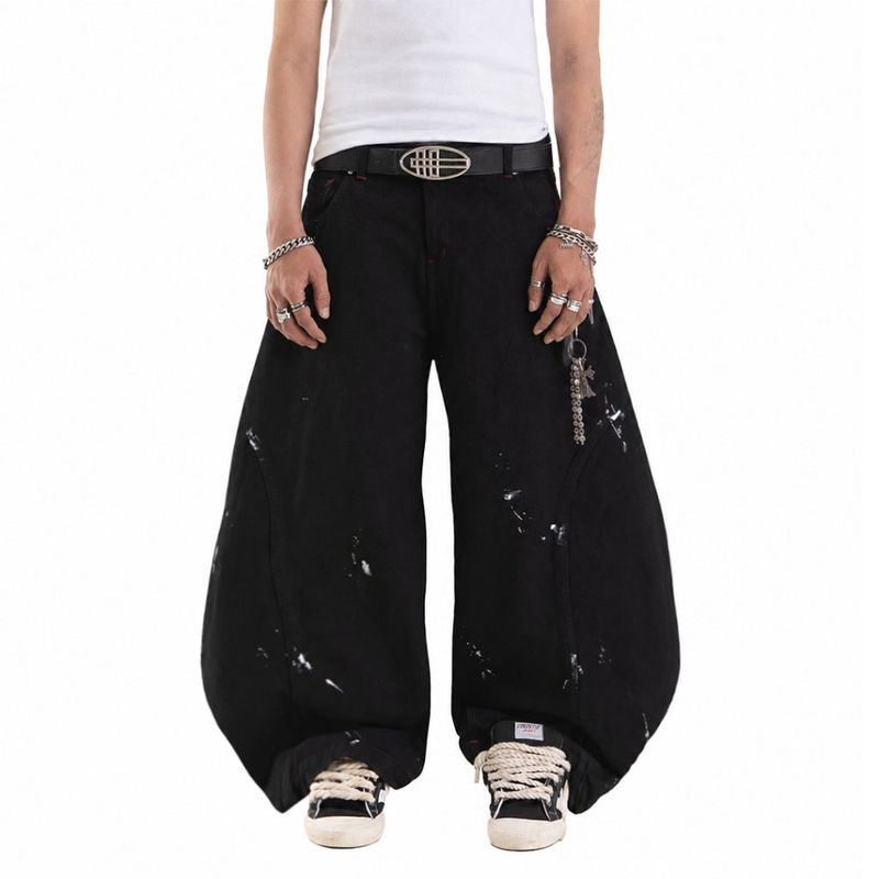 A1 Wide Barrel - Black Star Splatter