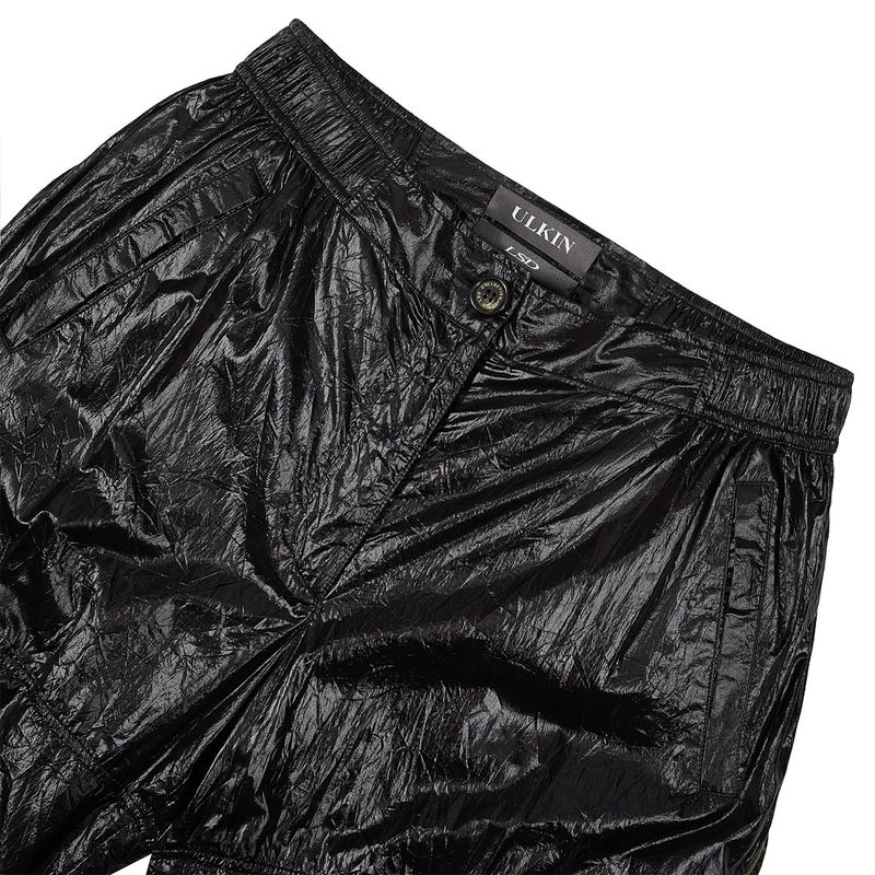 [24SS LSD COLLECTION] Nylon Mesh Drawstring Pants_Black