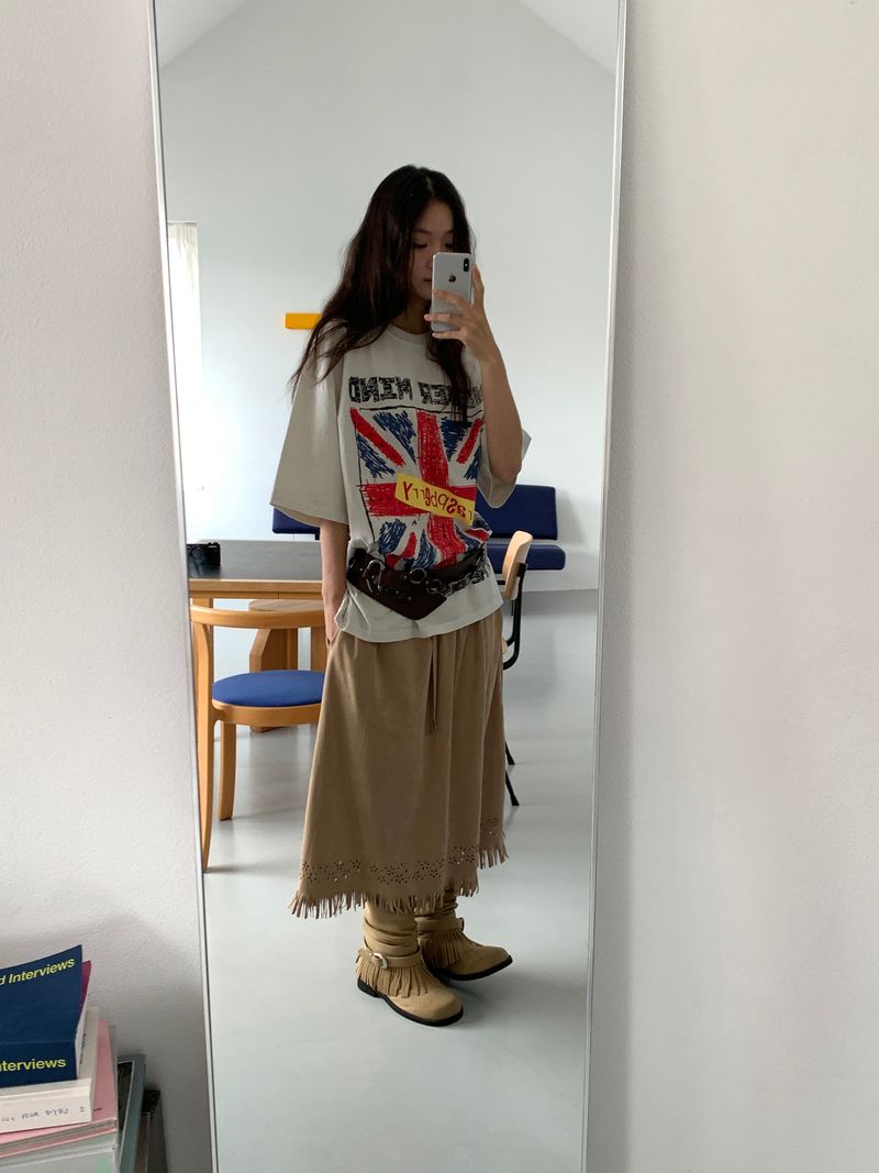 PIGMENT STUD TEE (3C)