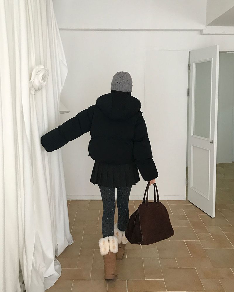 [ORIGINAL] Oreo Hooded Down Jacket