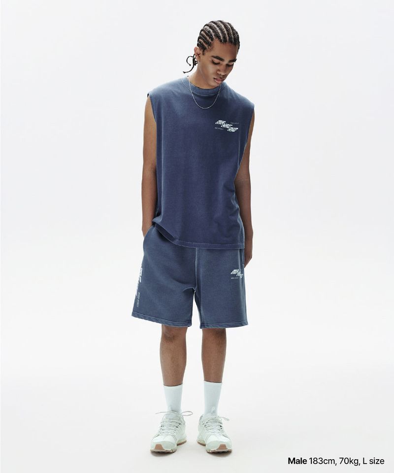 TECH PIGMENT SWEATSHORT