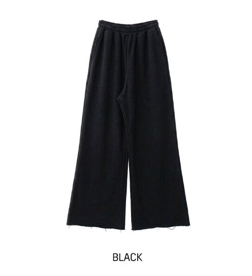 Ruby Damaged Sweat Hood Zip-Up Pants Set