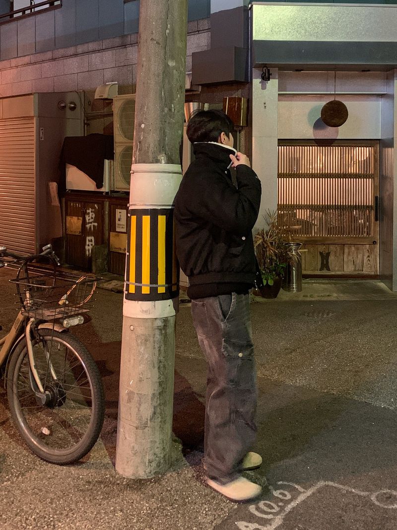 Tachi washed cargo denim pants
