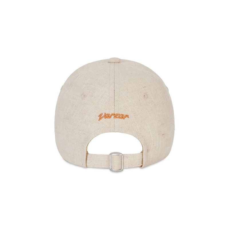 Flow VZ Leather Patch Ball Cap Natural