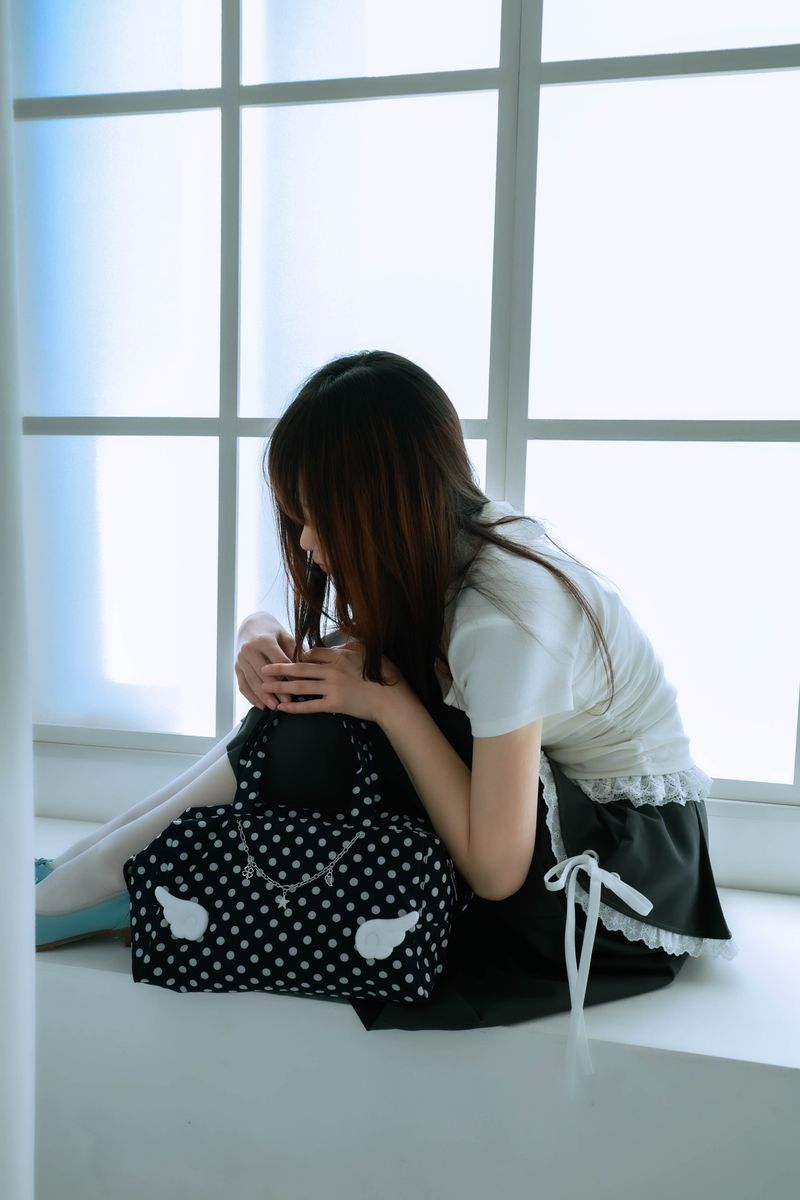 LITALMUTE(リタルミュート)の「angel dot bag (black)(Bags)」