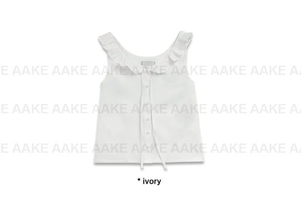 FRILL COLLAR BLOUSE