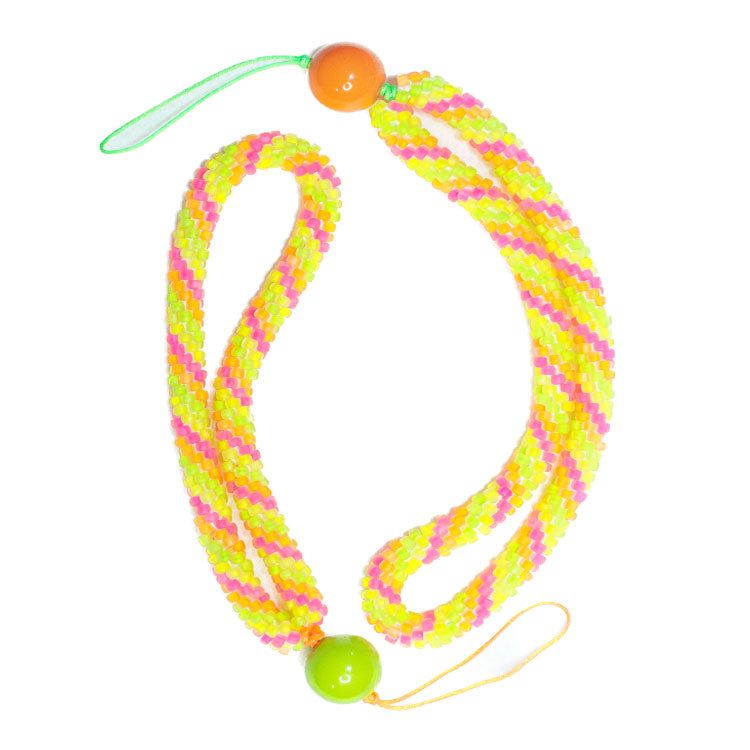 Classic Crochet Phone strap (Orange)