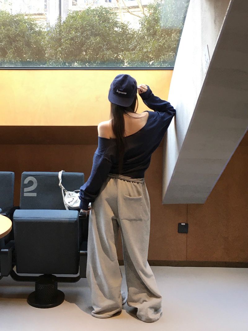 [Bellide made] Newer, two-way wide training pants