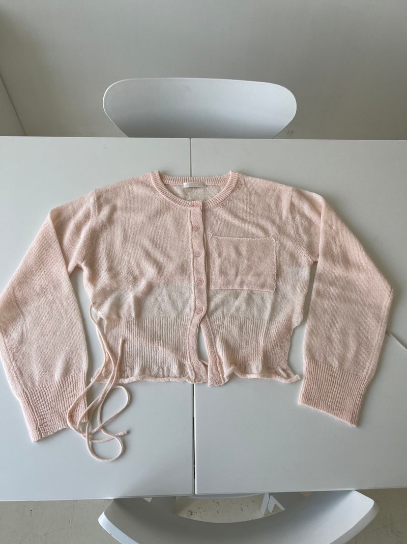 Mohair Backless Cardigan (3 colors)