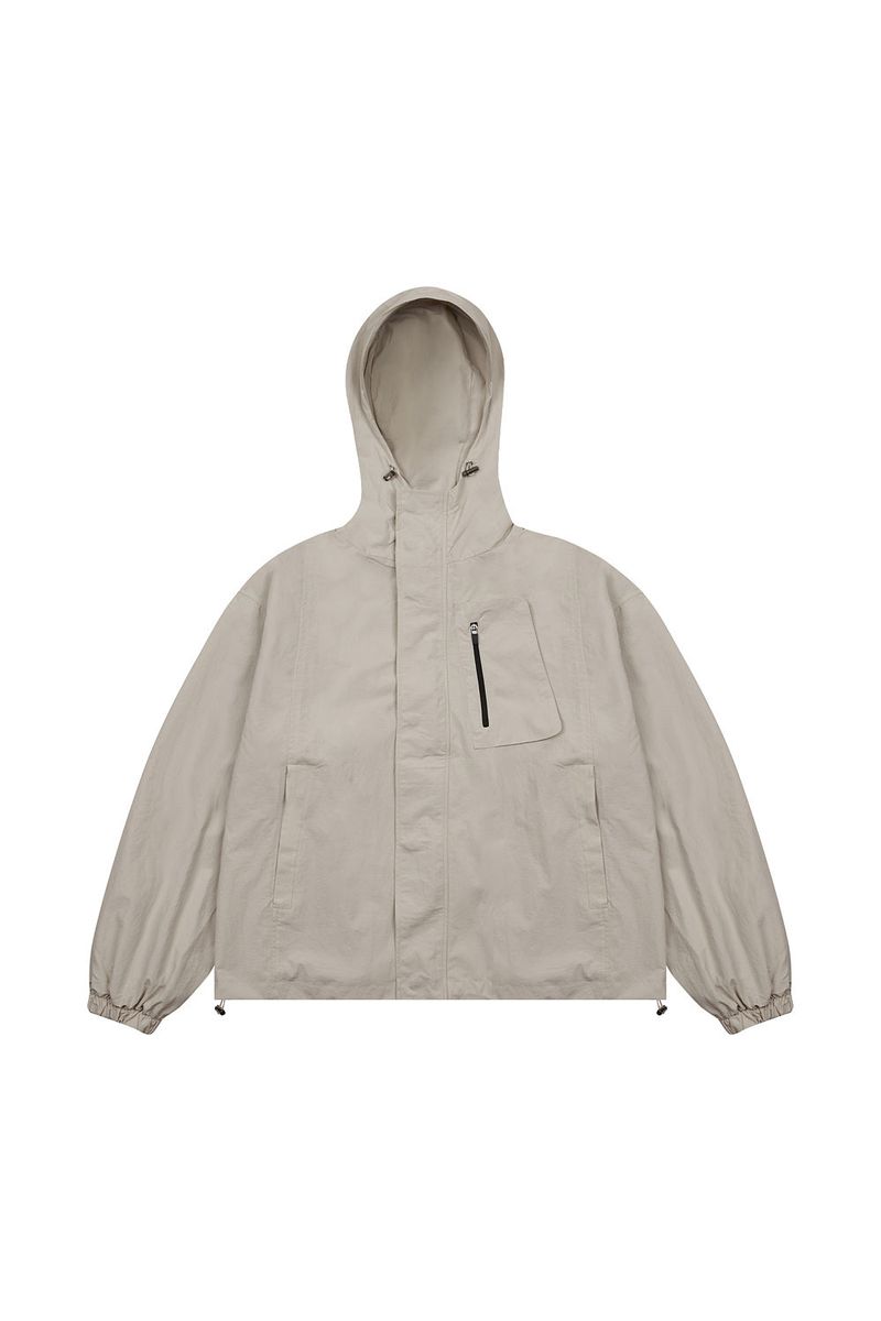 VENTIQUE Arc hood windbreaker
