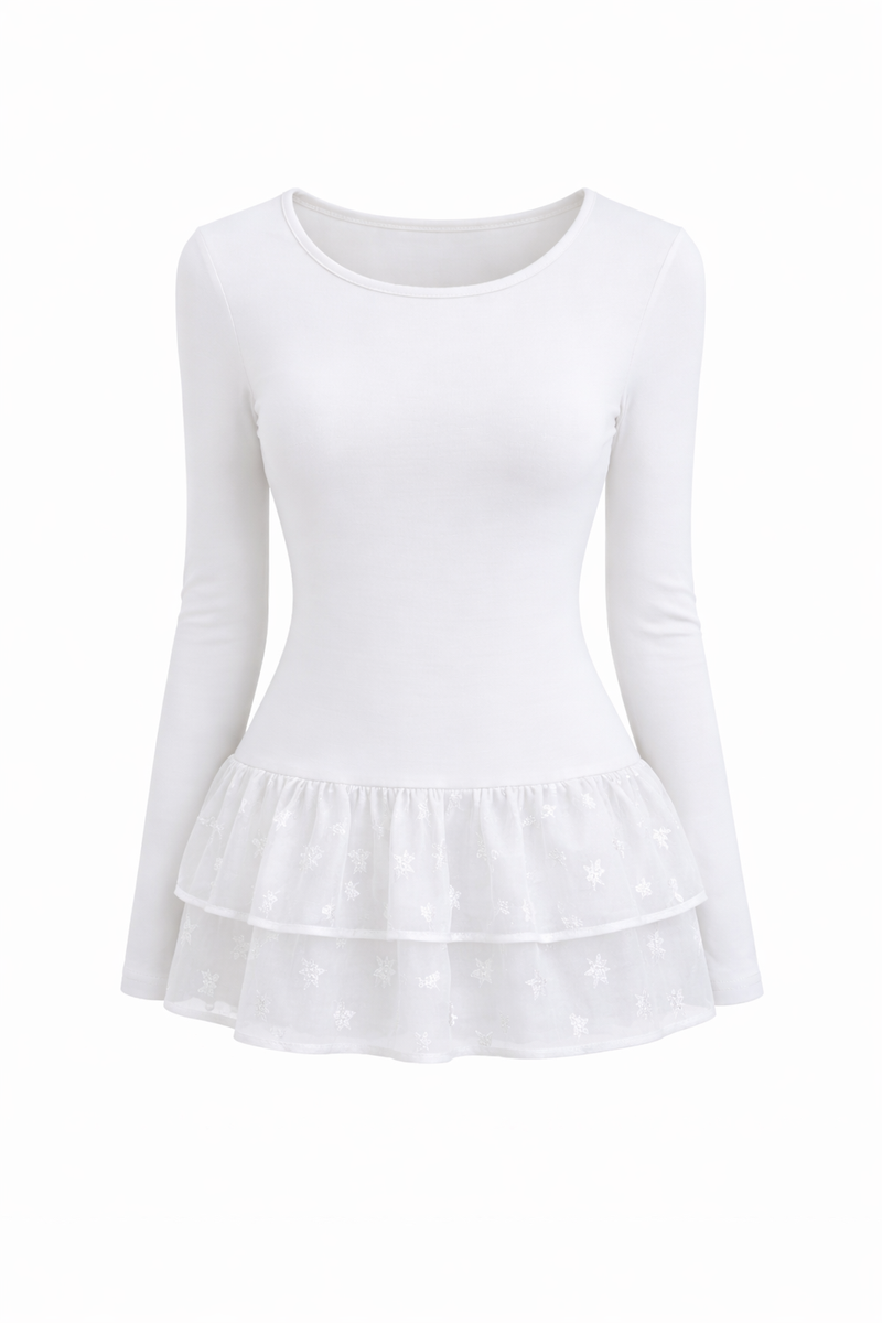Stella Frill Layer Top (3colors)