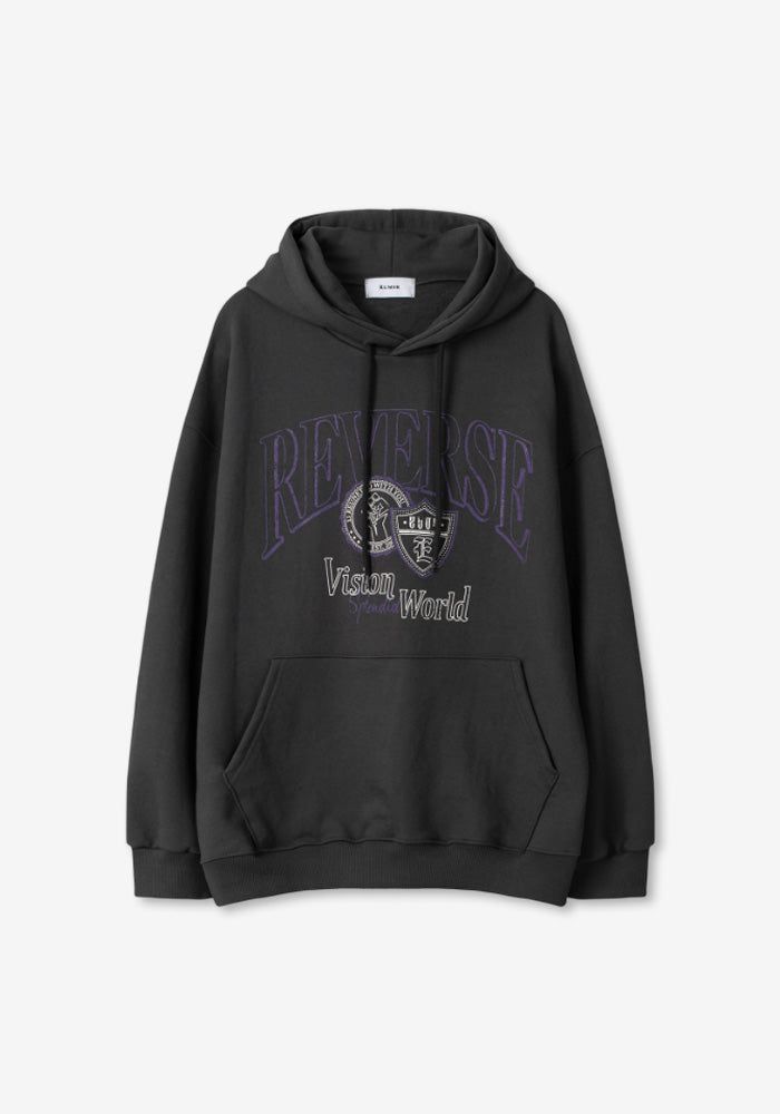 LU Reverse Printing Overfit Hoody