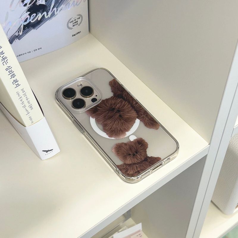 [MADE] Bebe bear [Macsefe jelly hard case]