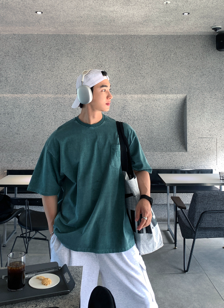 LOOKPLE（ルックプル）の「Diode General Pigment Overfit Short Sleeve（Tops）」