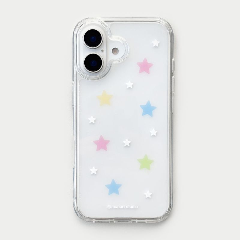 Monani Studio（モナニースタジオ）の「[Gel-hard] シンプルスタースマホケース (ケースのみ)（スマホグッズ/小物）」