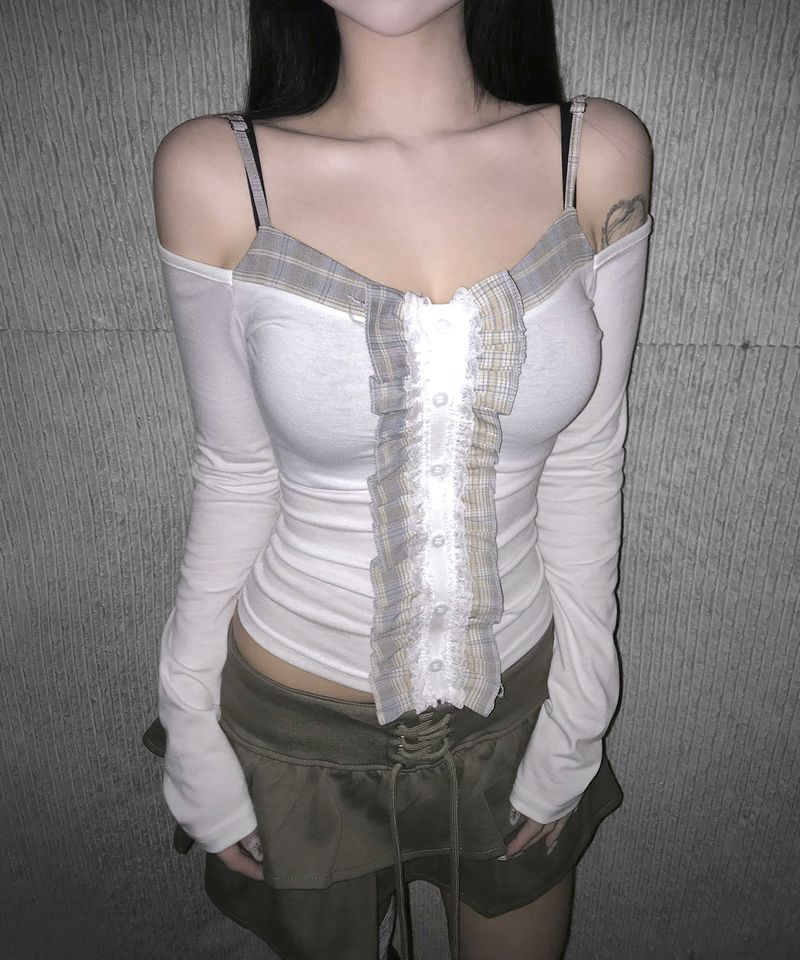rael frill tee (3colors)