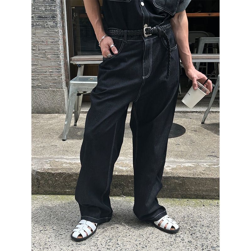 LAURANT（ロラン）の「[SET UP] Linen stitch capender wide pants（Pants）」