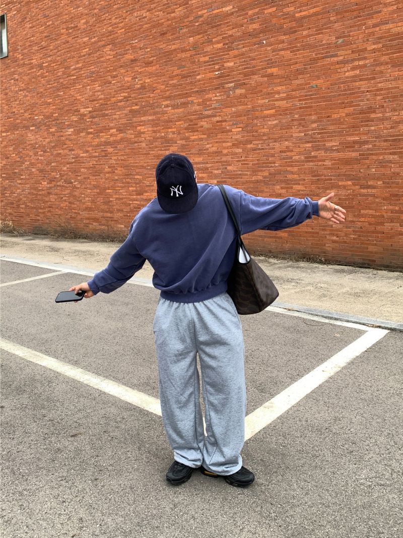Terry Wide Sweatpants