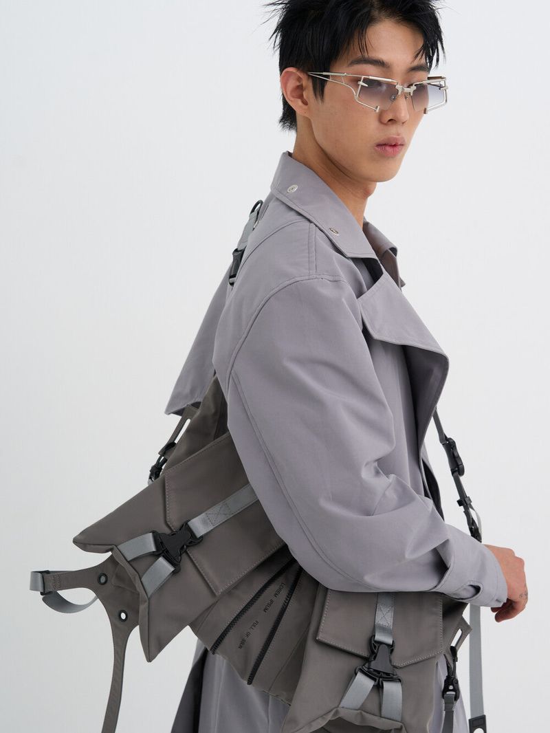 Ghost In The Shell TYPE - S Glasses (Grey Tint Glasses)