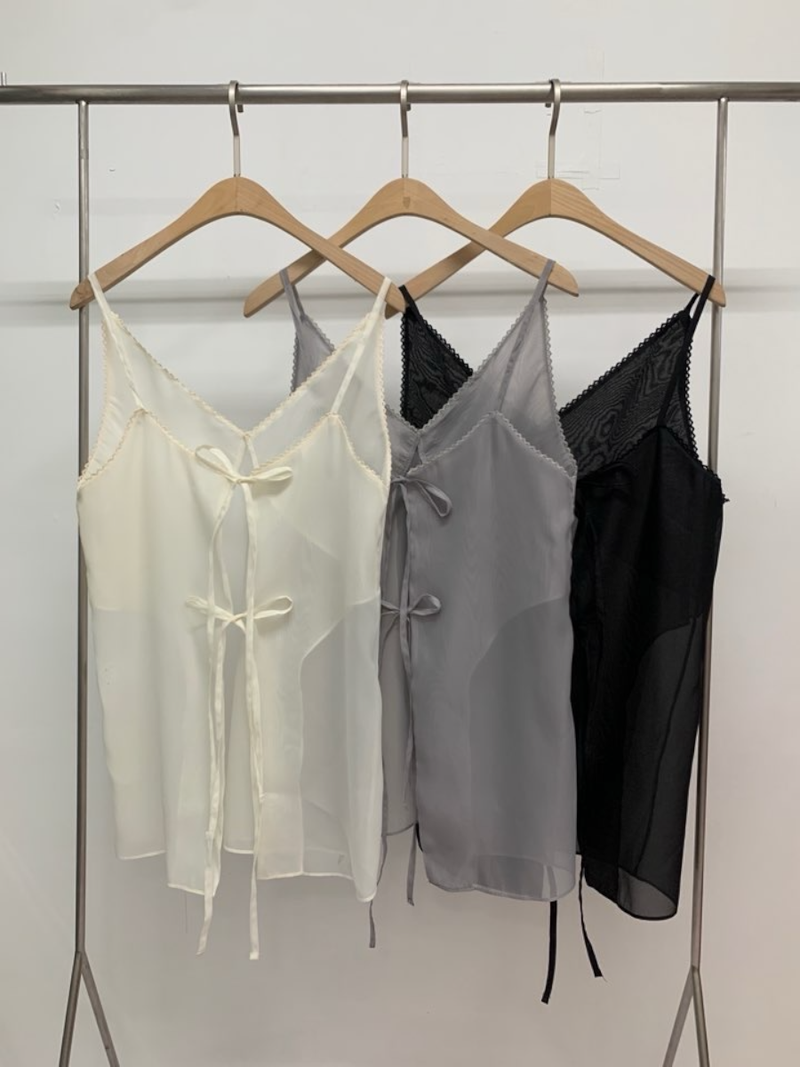 ribbon bustier top