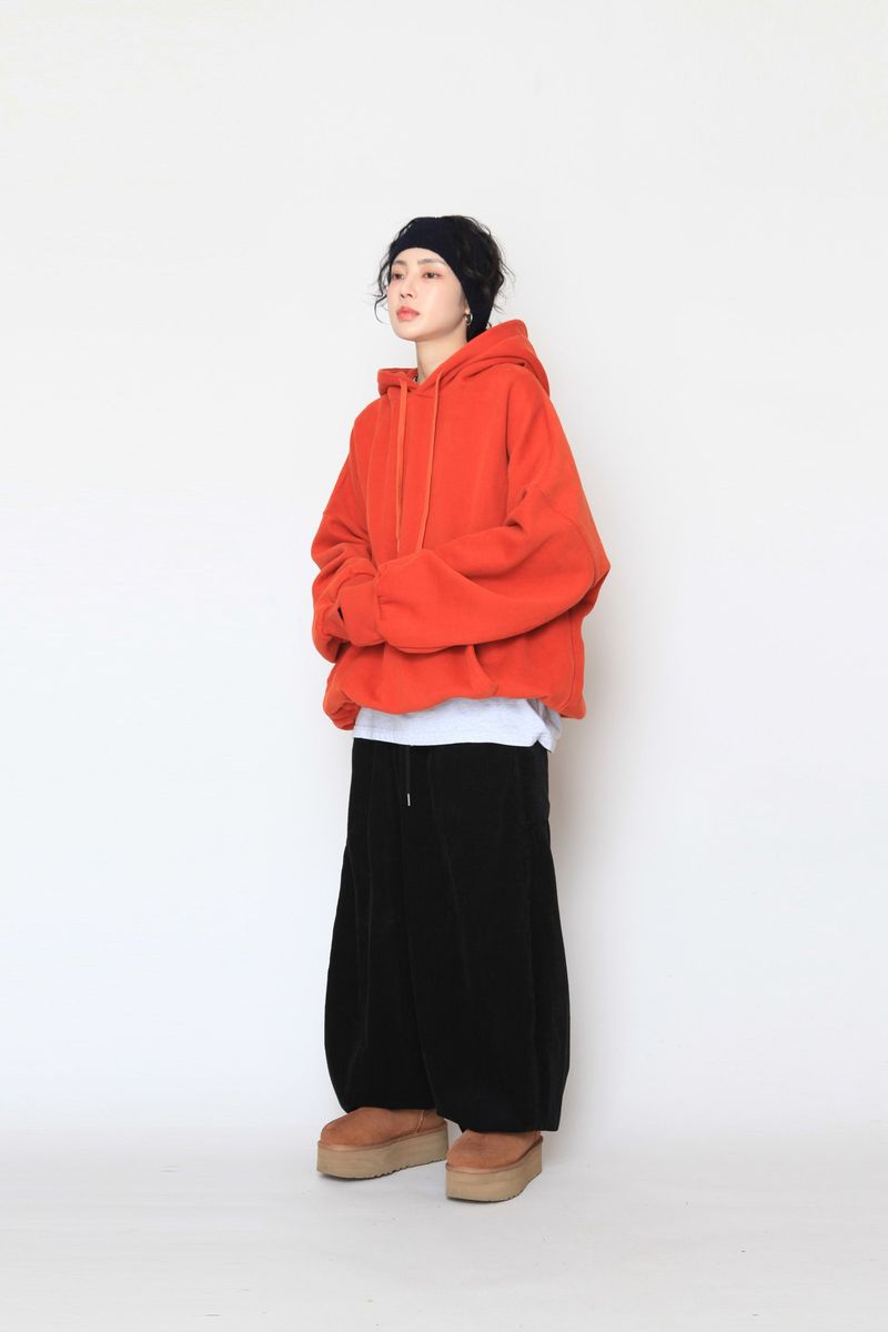 fleece-over hood