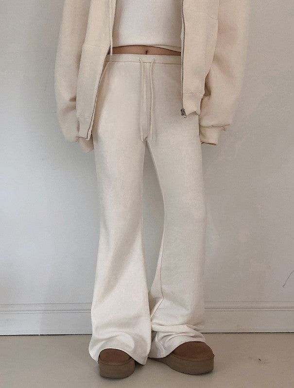 #Warm Fleece Bootcut Banding Pants (5color)