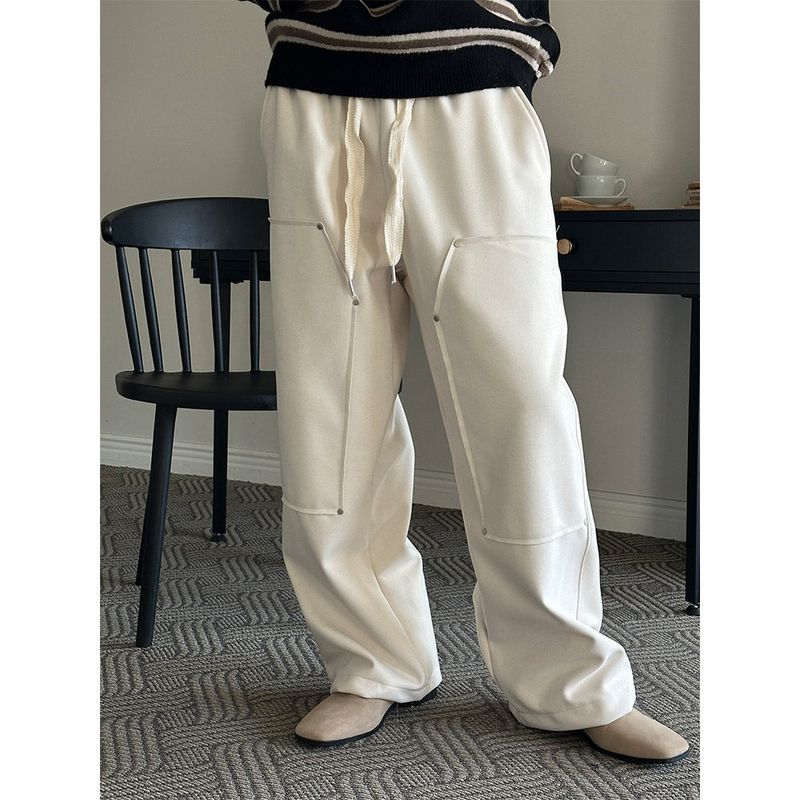 LAURANT（ロラン）の「[F/W] Wool double rivet banding pants(3color)（Pants）」
