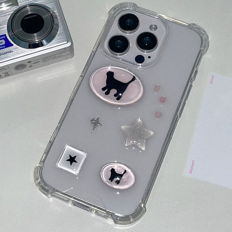 Ellebelle market（エルベルマーケット）の「[made]kitsch cat ver resin phone case （Smartphone Accessories）」