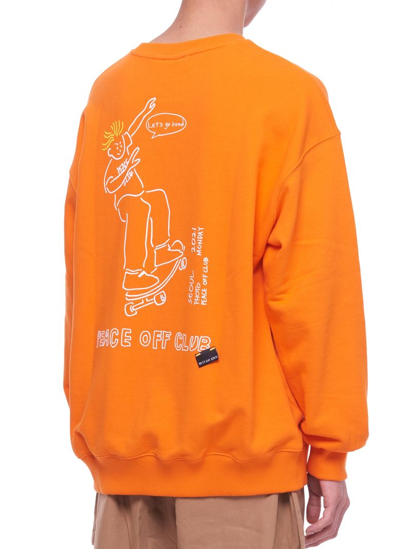 Board_Boy Sweatshirt ORANGE