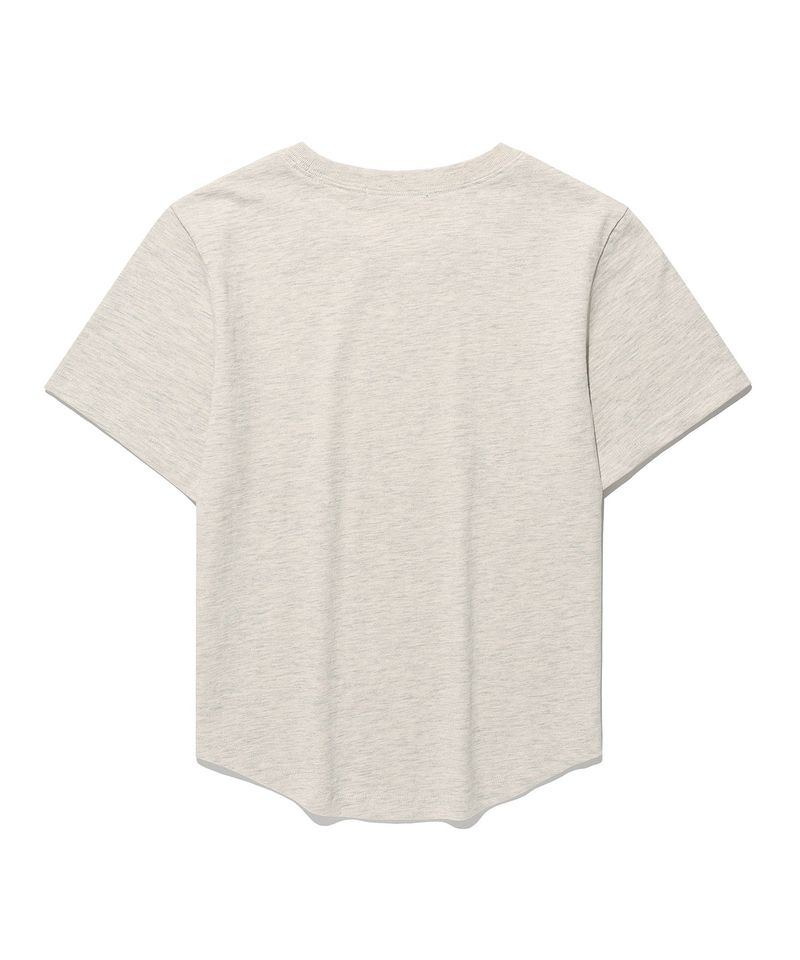 Messy Alplha Camo Tee Oatmeal ( KIB5MUT509A)