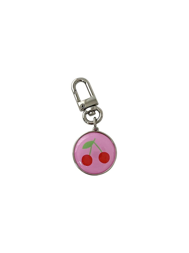 allthesamestudio(オールザセイムスタジオ)の「cherry epoxy keyring(pink)(Toys/Key Holders)」