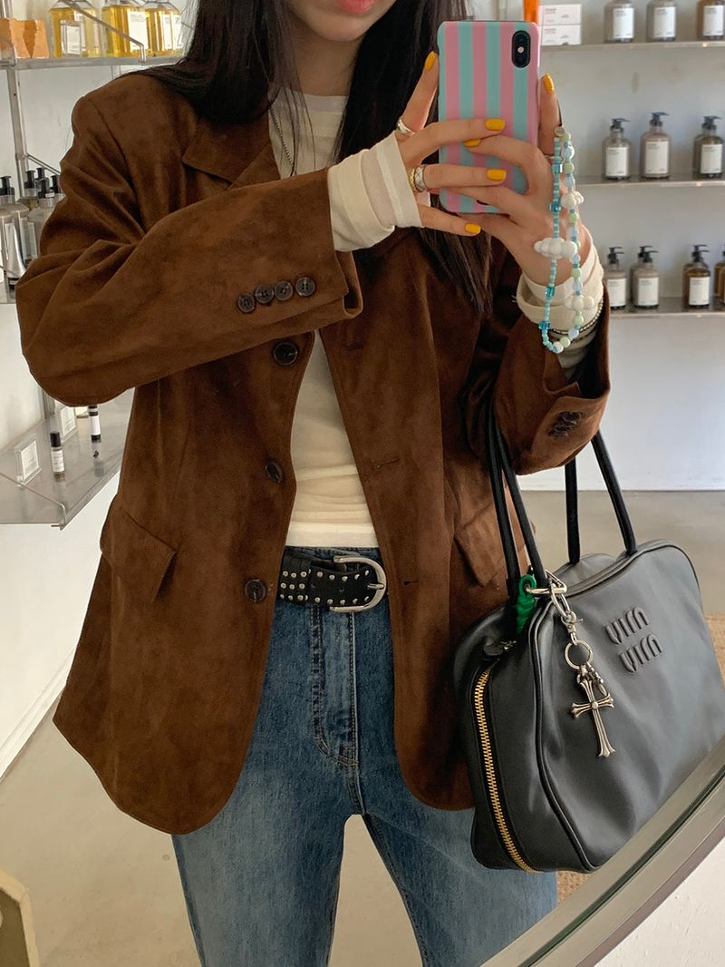 [MADE] Monne suede jacket