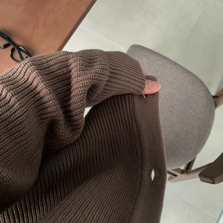 hyper washable hachi kara knit cardigan